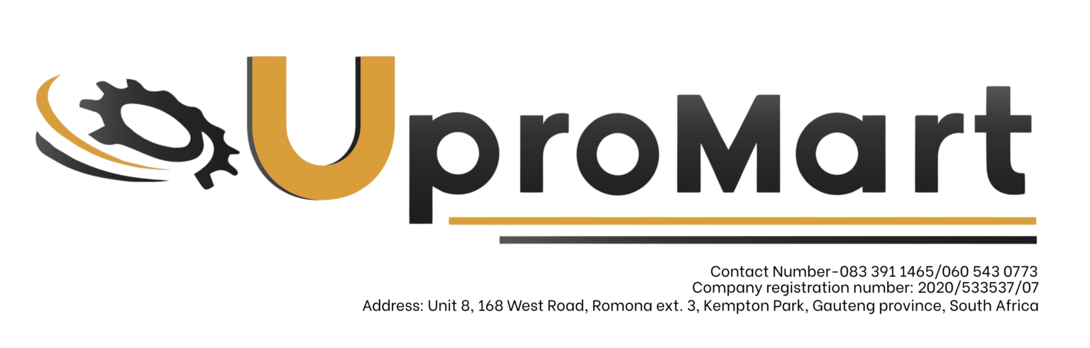 Uptomart Logo Contact Number-083 391 1465/060 543 0773 Company registration number: 2020/533537/07 Address: Unit 8, 168 West Road, Romona ext. 3, Kempton Park, Gauteng province, South Africa